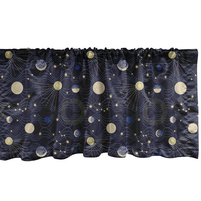 Ensemble de cantonnières Ambesonne Ikat, L 54 po x L 18 po