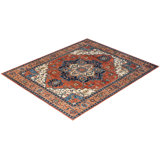 Serapi One-of-a-Kind 8' 2" X 9' 11" Hand Knotted Area Rug
