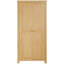Taounate 2 Door Solid Wood Wardrobe