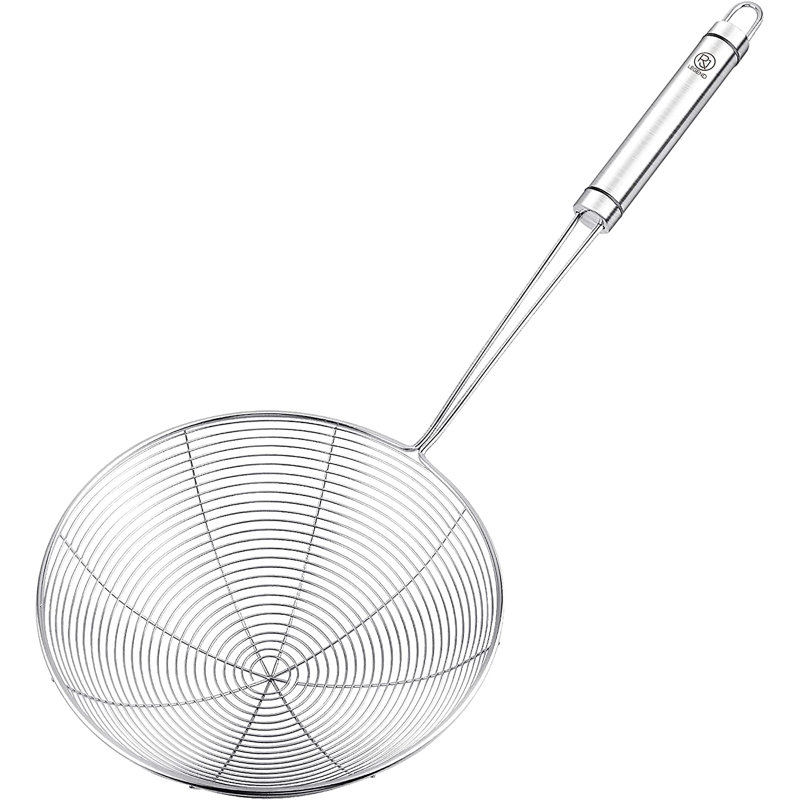 RJ Legend Stainless Steel Spider Strainer with Handle