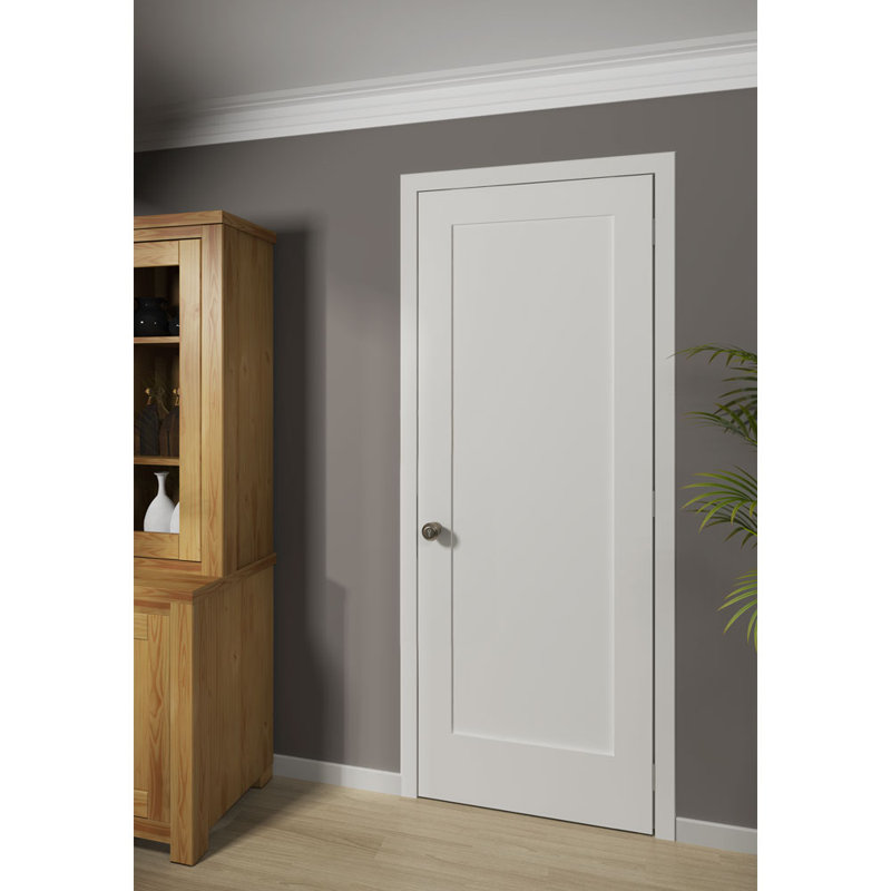 Porte standard en bois manufacturé lambrissé, 24 po x 96 po