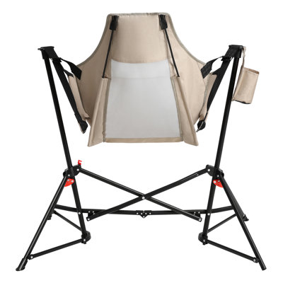 Chaise de camping pliante portative, pour adultes, camping sur pelouse, jardin pliable kaki 2 pièces,