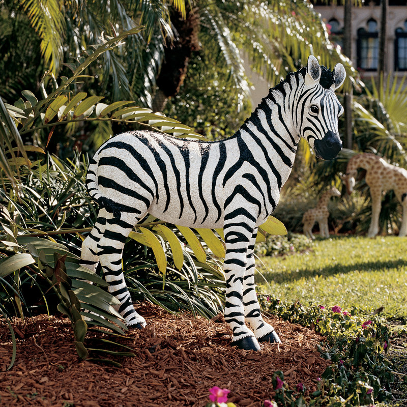 Statue de jardin Zairen, le zèbre