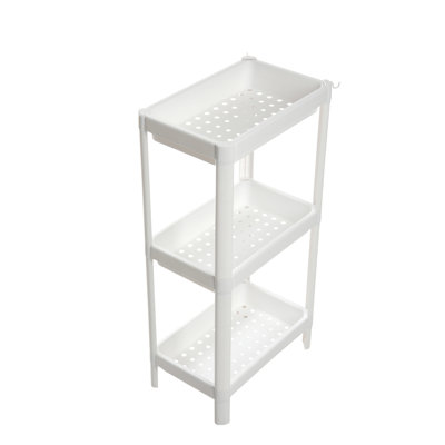 three-tier bathroom floor-standing shelf
