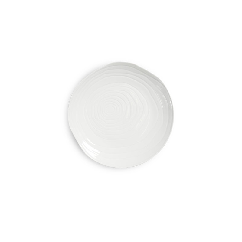 Teck White Salad Plates