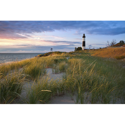 Big Sable Point Lighthouse - Wrapped Canvas Print