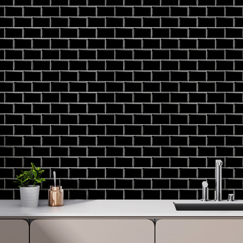 10Pcs Peel and Stick 2.5mm Backsplash Tiles