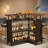 Bhima 47.24 " L Steel Bar Cabinet-542401086