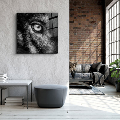Elegant Decorative Tempered Glass Painting, 40 x 40 Inches | 100% Tempered Glass, Thickness: 0.16 Inches | UV Printing for Vibrant Colors & Durability | Perfect for Home Decor & Art Enthusiasts