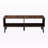 Abilene Coffee Table in Brown and Dark Grey Finished Wood, 14.13'' H X 39.27'' W X 18.72'' D-497435950