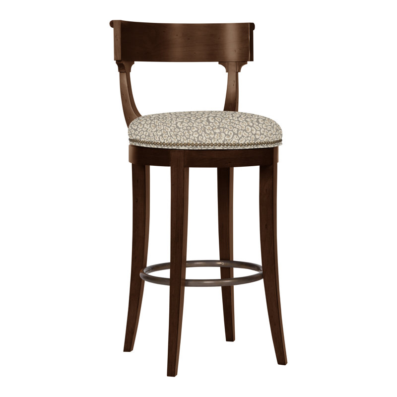 Miles 41" Bar Stool, Yes, Tuck Cobalt, Navajo