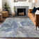 Machine Washable Indoor/Outdoor Claudian ACN1632 Denim Rug