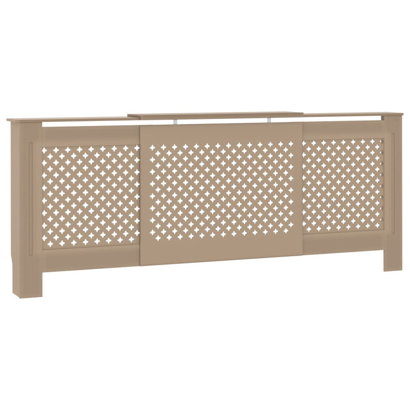 Apollonia MDF Radiator Cover, Brown