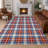 Machine Washable Indoor/Outdoor Chantille ACN2755 Americana Rug-1209772501