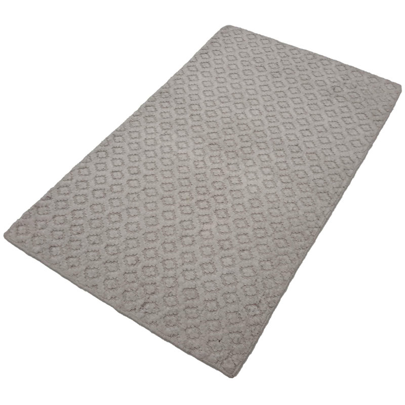 Nobu Geometric Area Rug in Light Gray