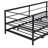 Metal Daybed With Adjustable Trundle, Pop Up Trundle-1765906884