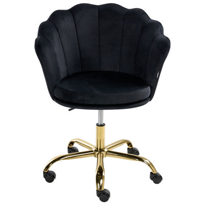 Velvet Office Chair