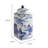 Shanquia Hand-Painted Porcelain Ginger Jar