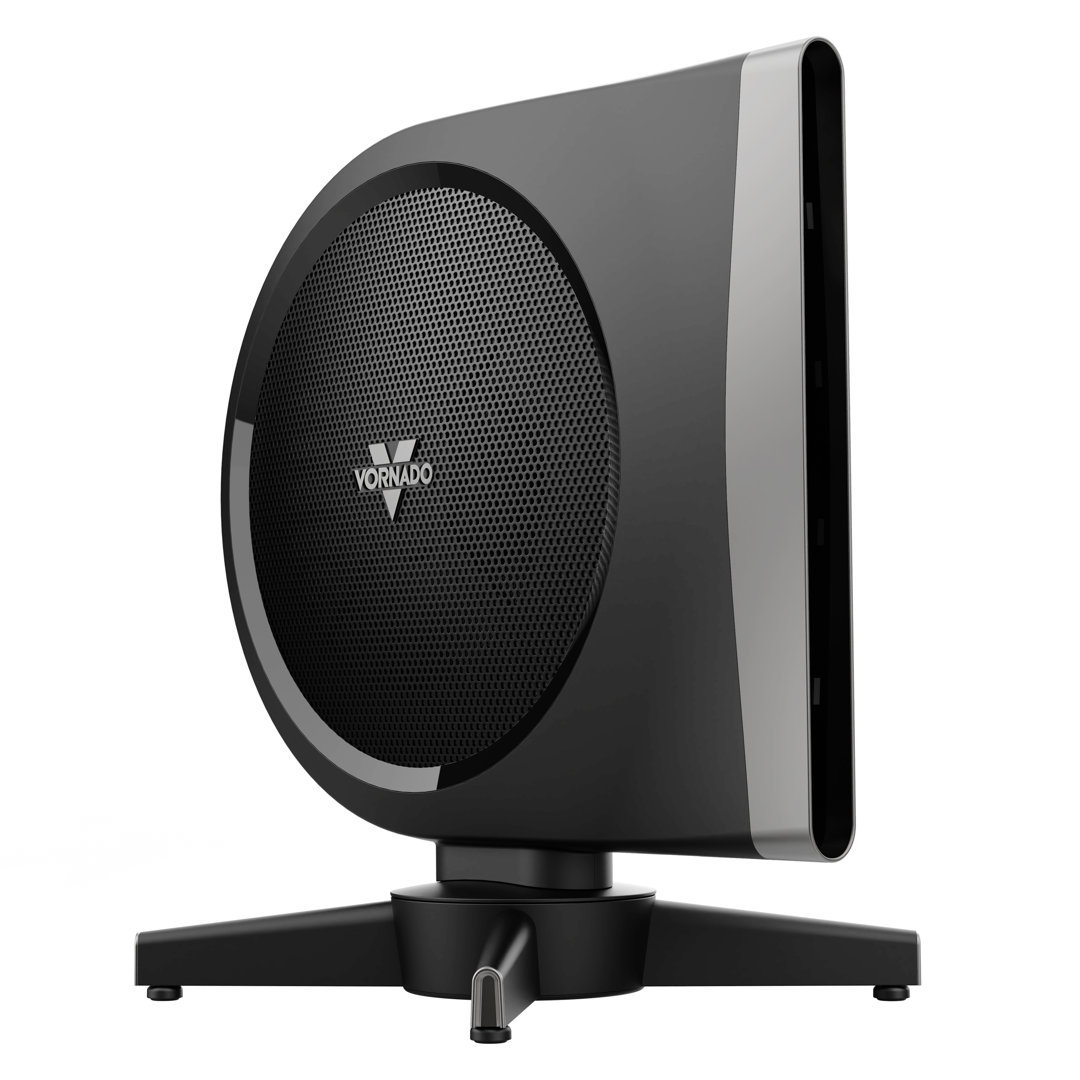 Vornado Strata 18 in. 5-Fan Speeds Floor Fan in Black with Oscillation Vornado