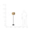 158cm Matte Traditional Floor Lamp
