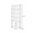 Modern Burlywood Solid Wood China Cabinet