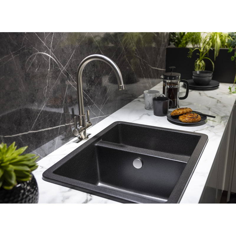 Abode Pico Monobloc Tap, Brushed Nickel
