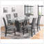 Chaise d'appoint de salle à manger rembourrée 2 pièces Glam Contemporary-1532227512