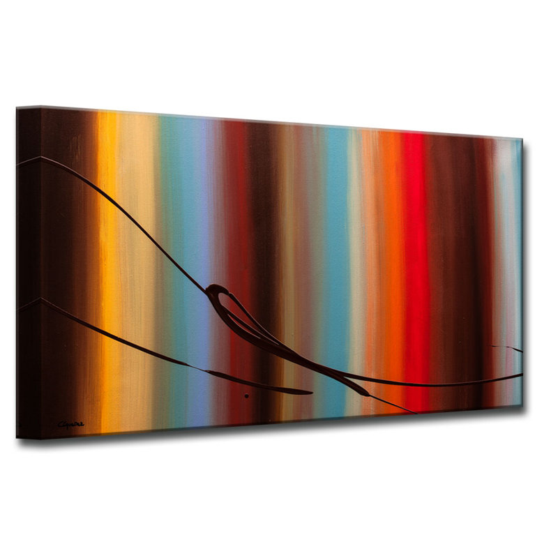 « passages-of-time », impression sur toile tendue, H 18 po x l 36 po x P 1,5 po