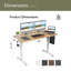 Bureau de travail électrique à hauteur réglable-521639362-521639371
