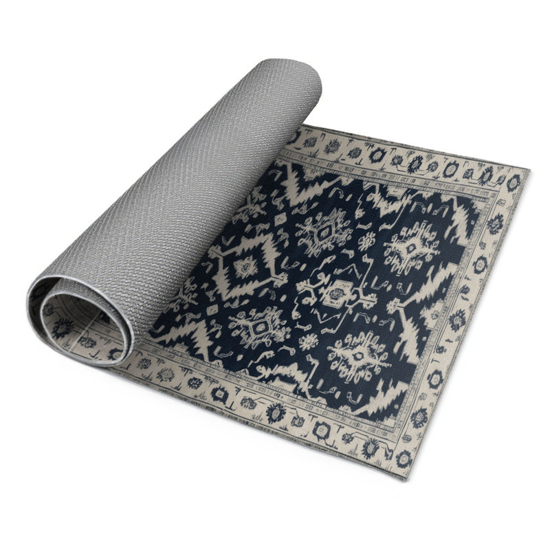 Tapis gris intérieur et extérieur surteint, Rectangulaire 8 pi x 10 pi