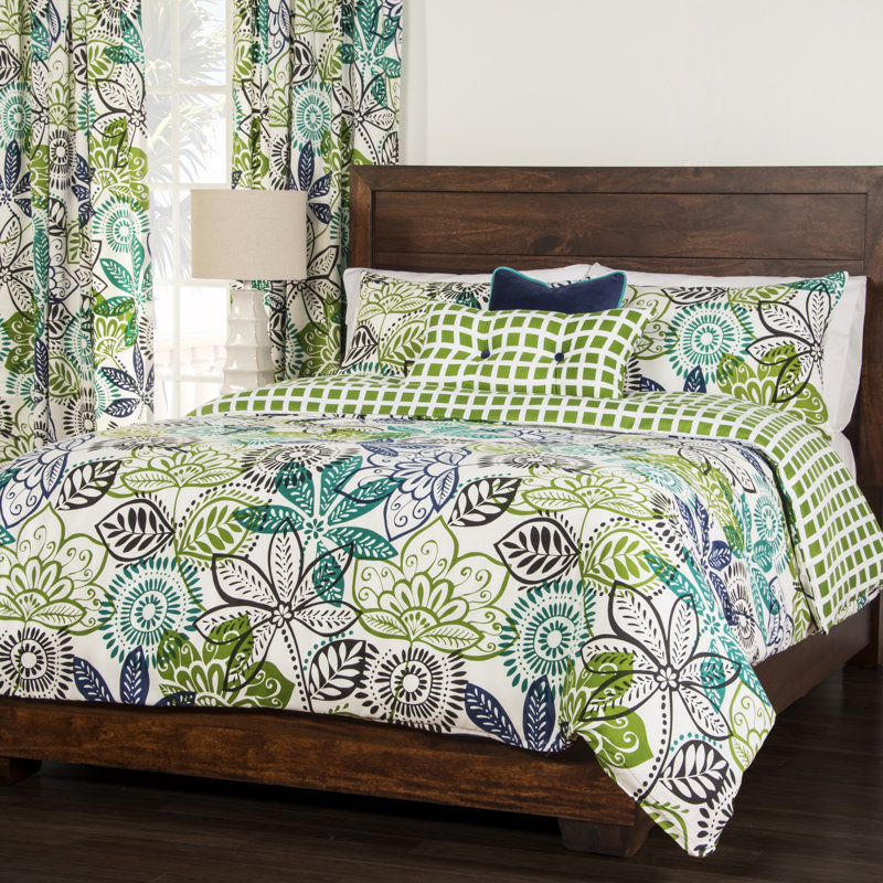 Bali Polyester Duvet Cover & Insert, California King