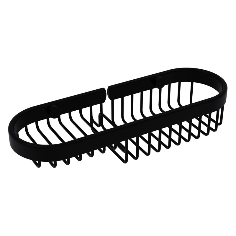 Serviteur de douche combiné, Noir mat