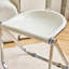 Chaise pliante usagée Home Transparent Ins Retro Office Leisure
