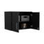 Armoire de rangement - armoire murale, trois tablettes intérieures, porte double
