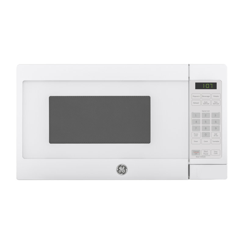 GE 0.7 Cu. Ft. Capacity Countertop Microwave Oven, White