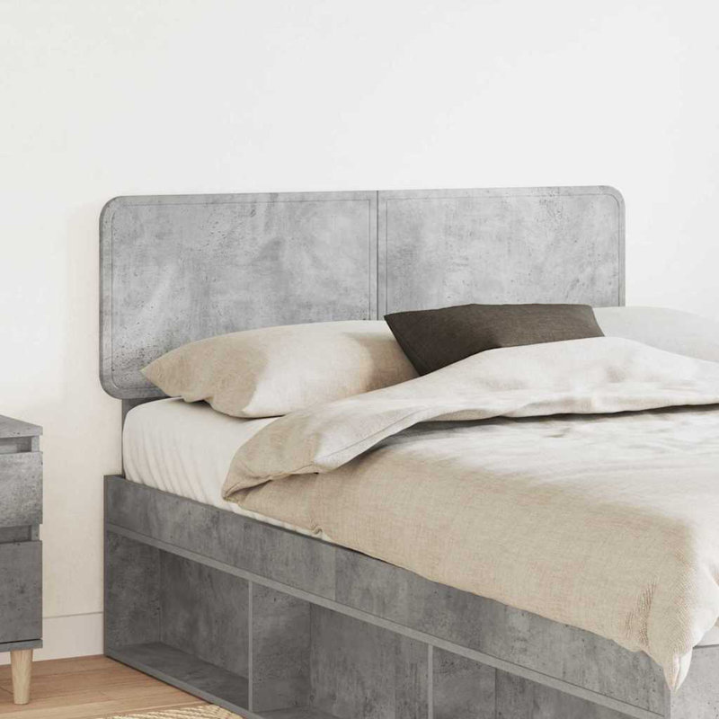 Headboard, Full/Double, Concrete Grey