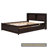 Solid Wood Bookcase Bed-1514733624