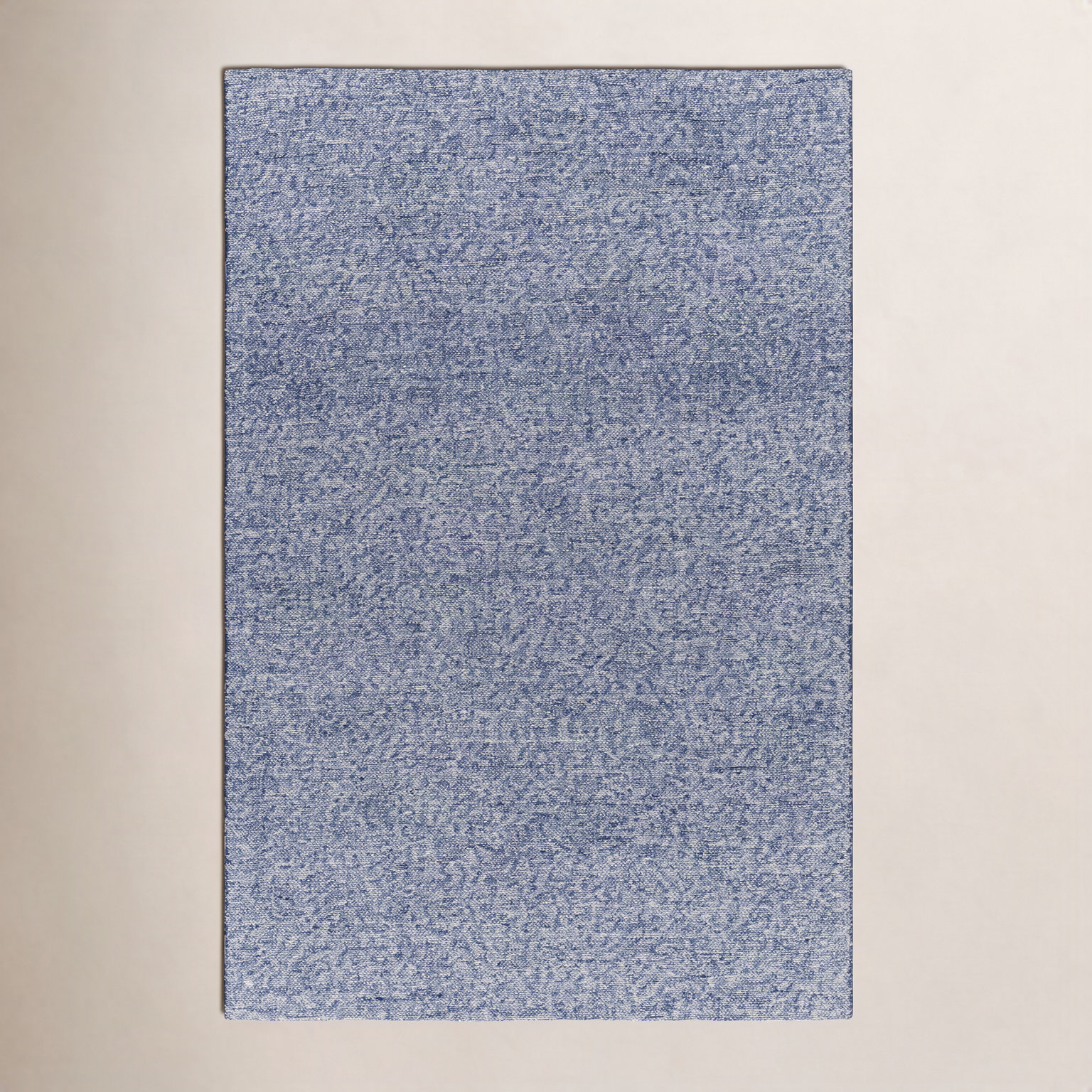 Tariah Hand-Woven Blue Rug, Rectangle 9' x 12'