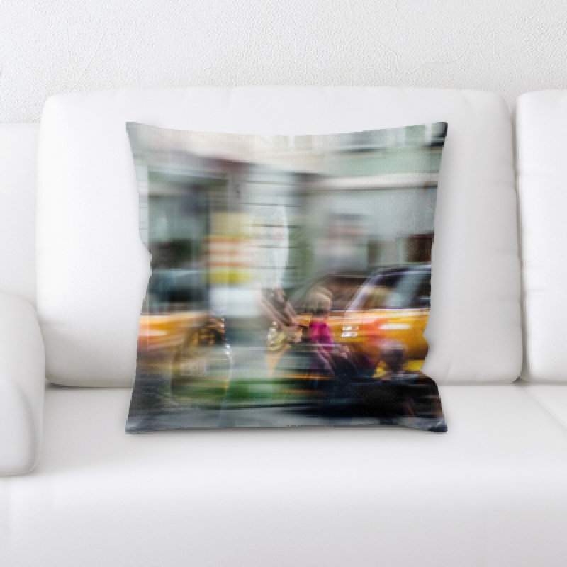 Microsuede Throw Pillow