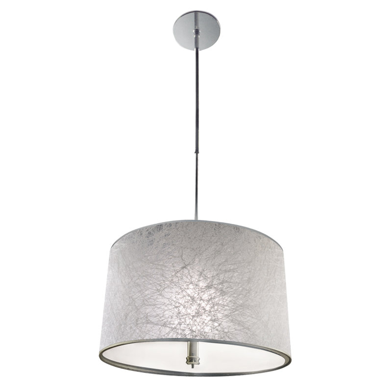 lustree tambour 3 lumières ombrée  Zioutas