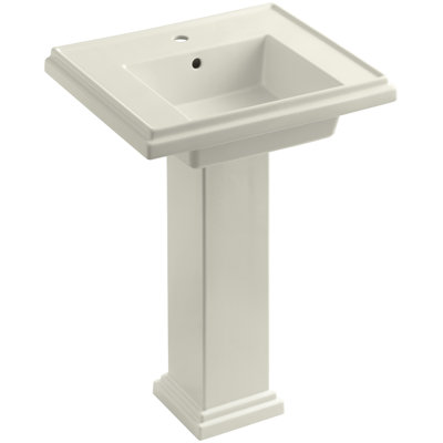 Tresham Fireclay Pedestal Bathroom Sink