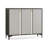 Black + Gray Aluminum Shoe Storage