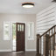 Luminaire de plafond encastré à DEL en bois Modern Modern Design