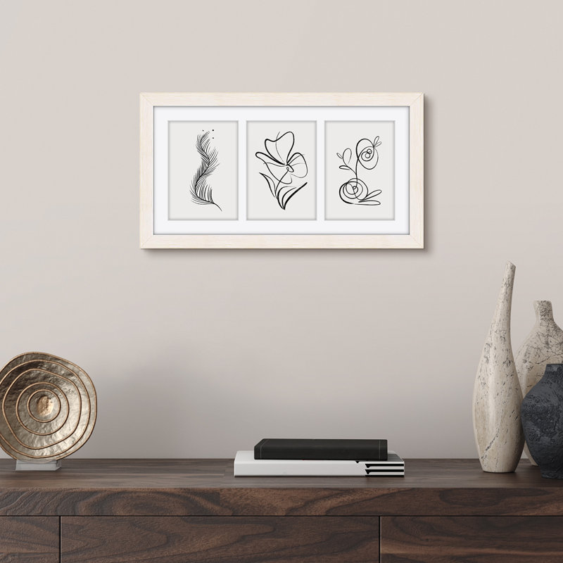 Solid Wood Collage Frame, 19.49" H x 10.47" W x 0.75" D