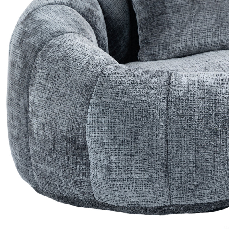 Fauteuil à billes Fauteuil à billes Fauteuil à billes Fauteuil à billes à dossier haut et durable à haut dossier pour adultes et enfants, intérieur et extérieur, méridienne d'appoint douce (chenille)