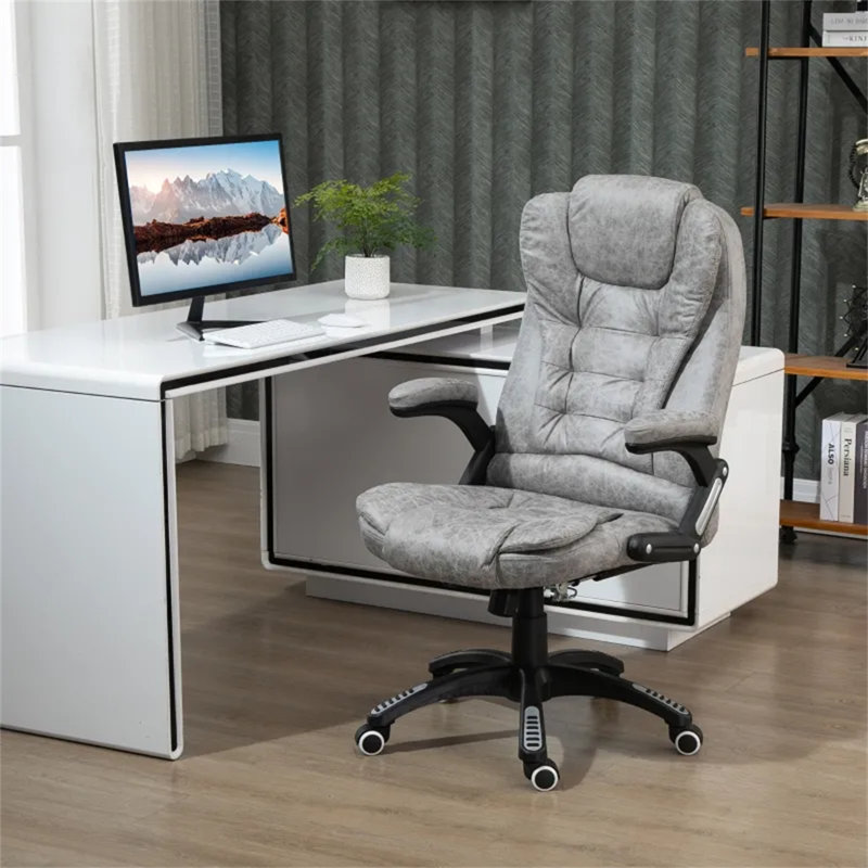 Katia Polyester Blend Executive Chair, Light Grey