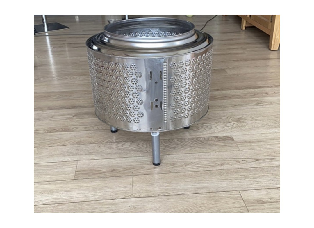 Arlinda 45cm Round Stainless Steel Fire Pit Accessory