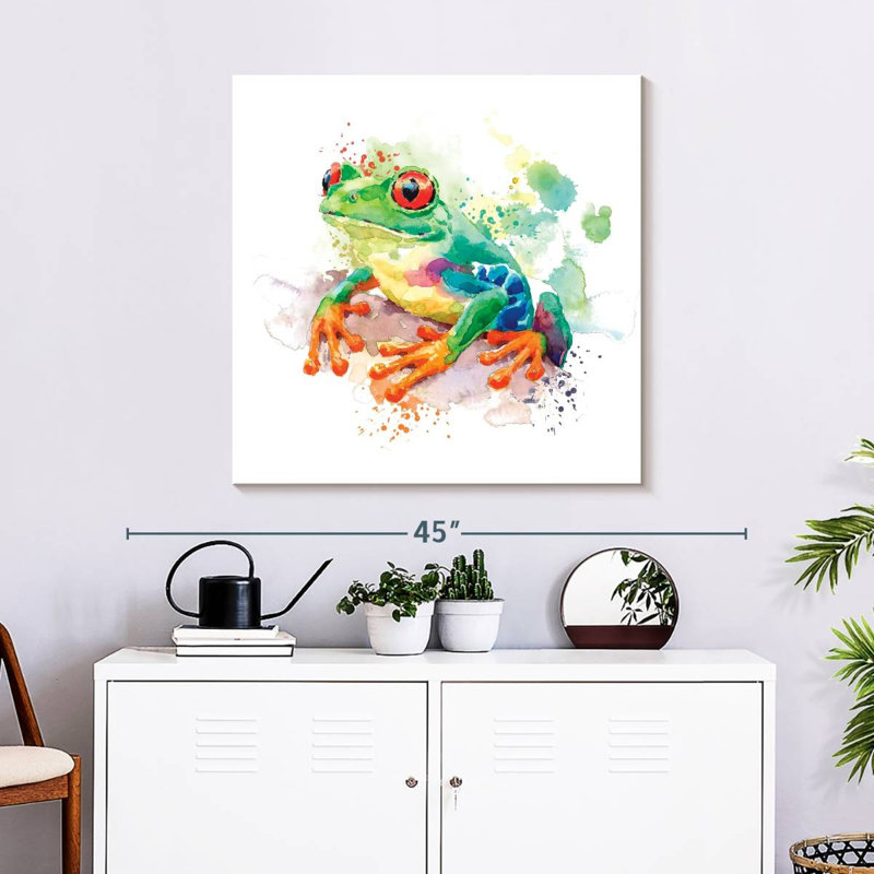 Crowle Tree Frog Splash, 30" H x 30" W
