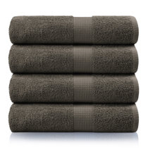 Bamboo Bath Towel - Harbor Gray by Cariloha for Unisex - 1 Pc Towel