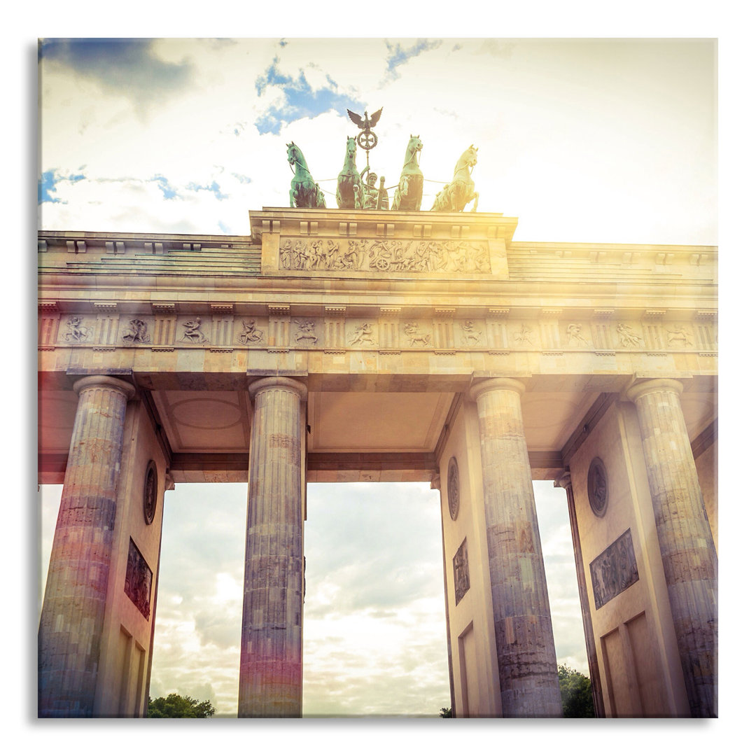 Glasbild Brandenburger Tor Berlin